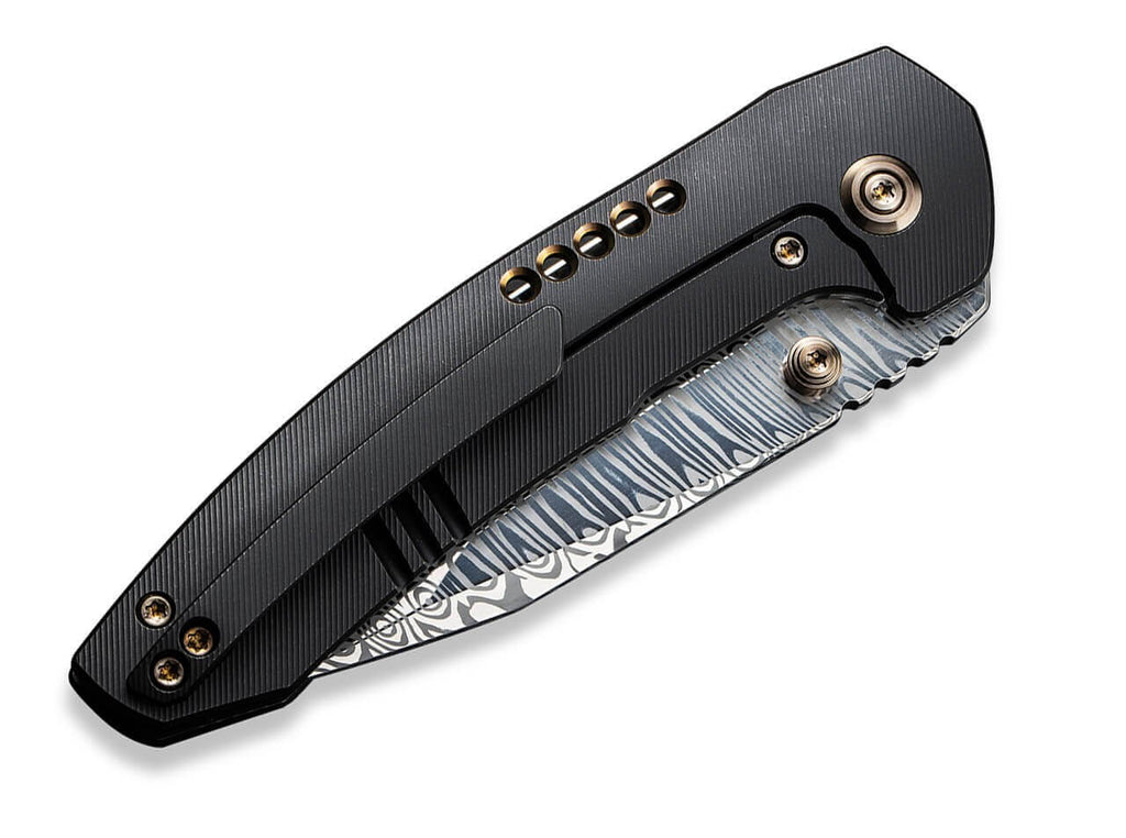 Trogon Titanium Black Damascus