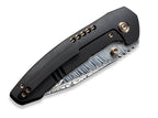 Trogon Titanium Black Damascus
