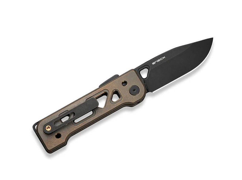 WE Knife Tyro 20CV Titanium Bronze Black Stonewash