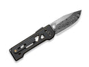 WE Knife Tyro Damascus Titanium Black