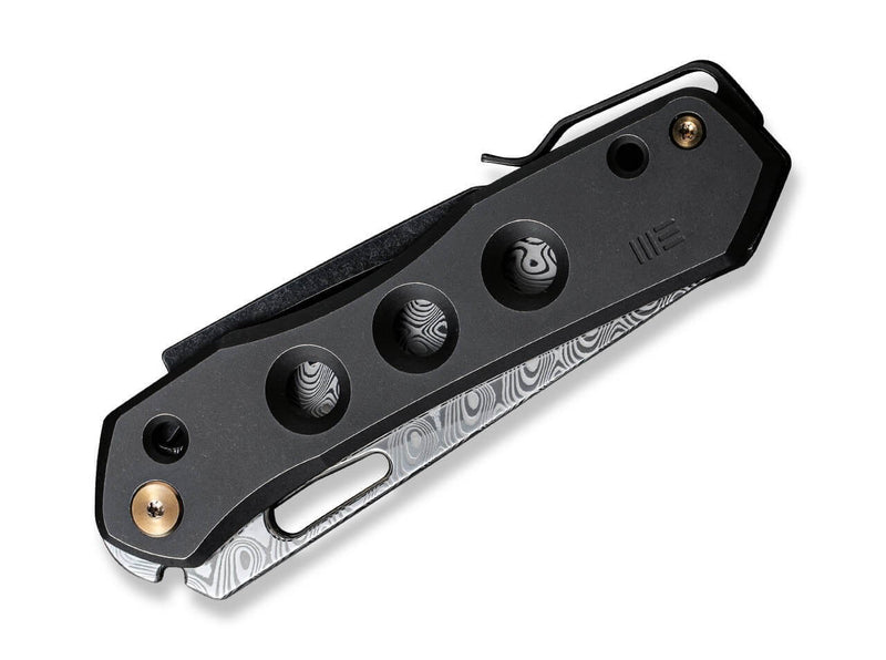 WE Knife Vision R Titanium Black Damascus