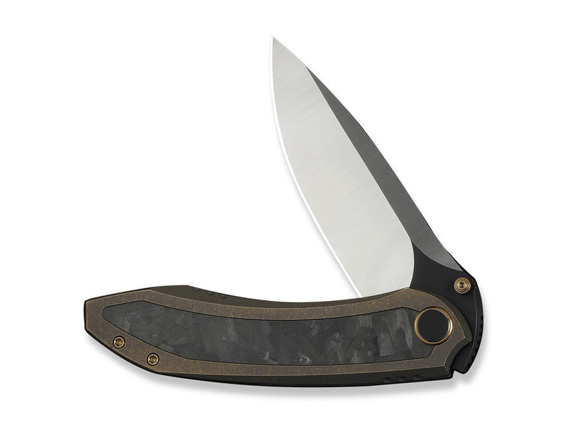 WE Knife Winsome M390 Bronze Ti Marble CF
