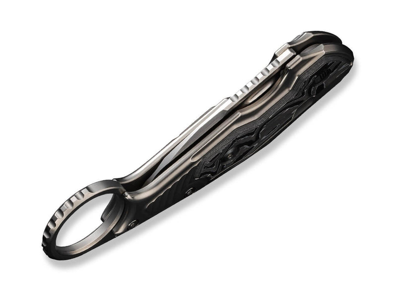 WE Knife Yardbird Titanium Bead Blasted Aluminum Foil CF