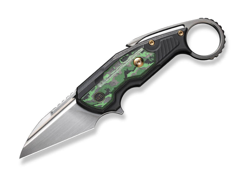 WE Knife Yardbird Titanium Black CF Jungle Wear