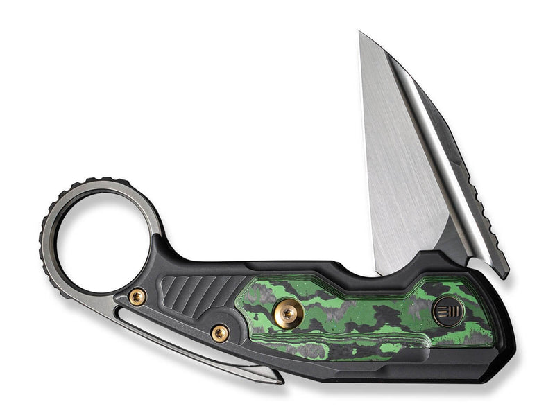 WE Knife Yardbird Titanium Black CF Jungle Wear