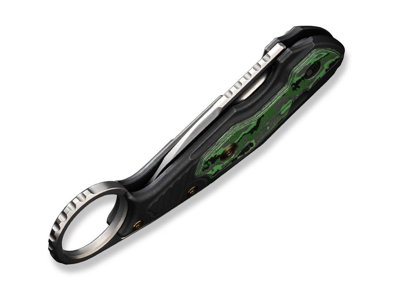 WE Knife Yardbird Titanium Black CF Jungle Wear