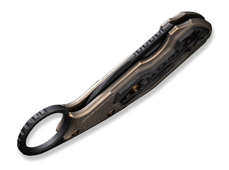 WE Knife Yardbird Titanium Bronze CF Rose