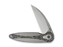 WE Knife Zenthra M390 Ti Gray Alumium Foil CF Stonewash
