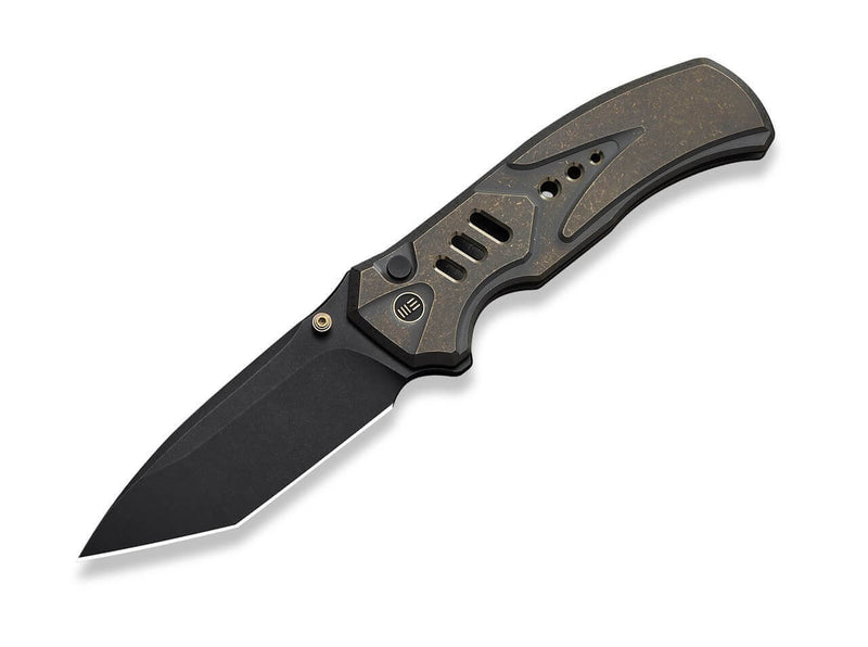 WE Knife Zentron M390 Bronze Ti Black Stonewash