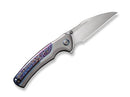 WE Knife Ziffius Ltd Titanium Grey Flamed