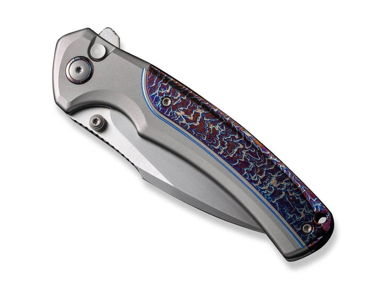 WE Knife Ziffius Ltd Titanium Grey Flamed