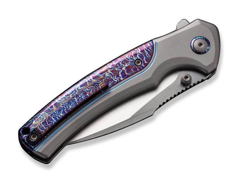 WE Knife Ziffius Ltd Titanium Grey Flamed