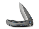 WE Knife Zizzit Titanium Grey Marble CF