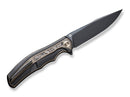 WE Knife Zonda Titanium Black & Bronze Copper Foil