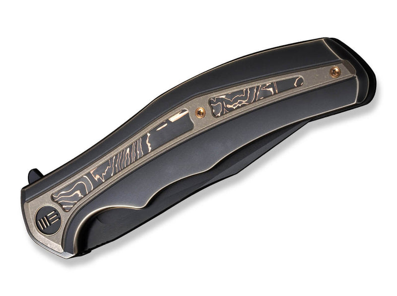 WE Knife Zonda Titanium Black & Bronze Copper Foil