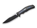 WE Knife Zonda Titanium Black Twill CF Flamed