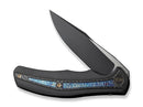 WE Knife Zonda Titanium Black Twill CF Flamed