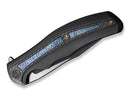 WE Knife Zonda Titanium Black Twill CF Flamed