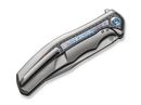 WE Knife Zonda Titanium Grey Twill CF Flamed