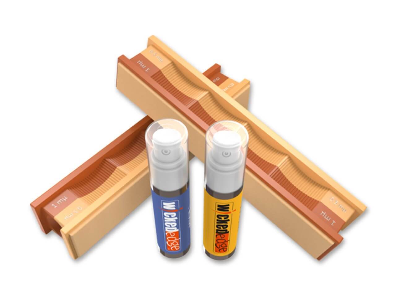 1/0.5 Micron Diamond Emulsion and Leather Strops Pack