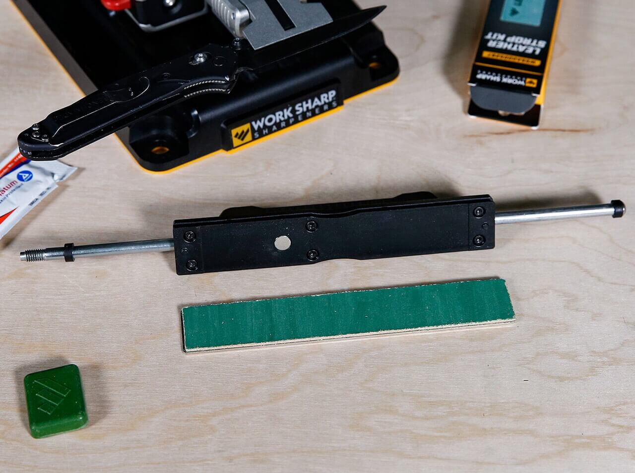 Work Sharp Professional Precision Adjust Leather Strop Kit
