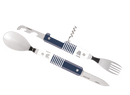 Multifunktionales Besteck 13H25, Blauer Mariniere