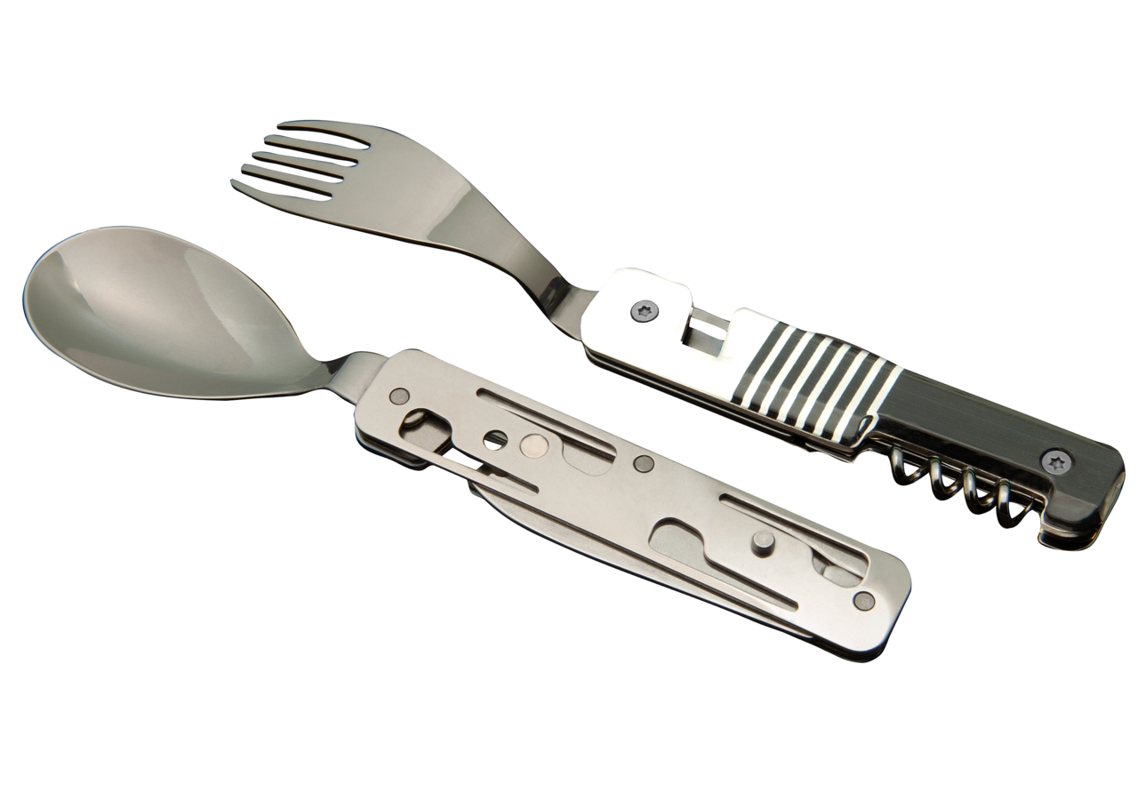 Multifunktionales Besteck 13H25, Schwarzer Mariniere