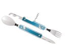 Multifunktionales Besteck 13H25, Mosaik Blau