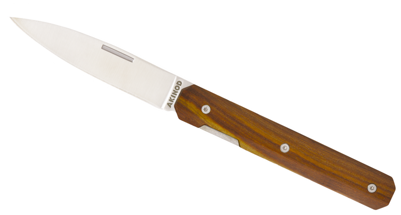 Klappbares Schälmesser 18H07, Korallenholz