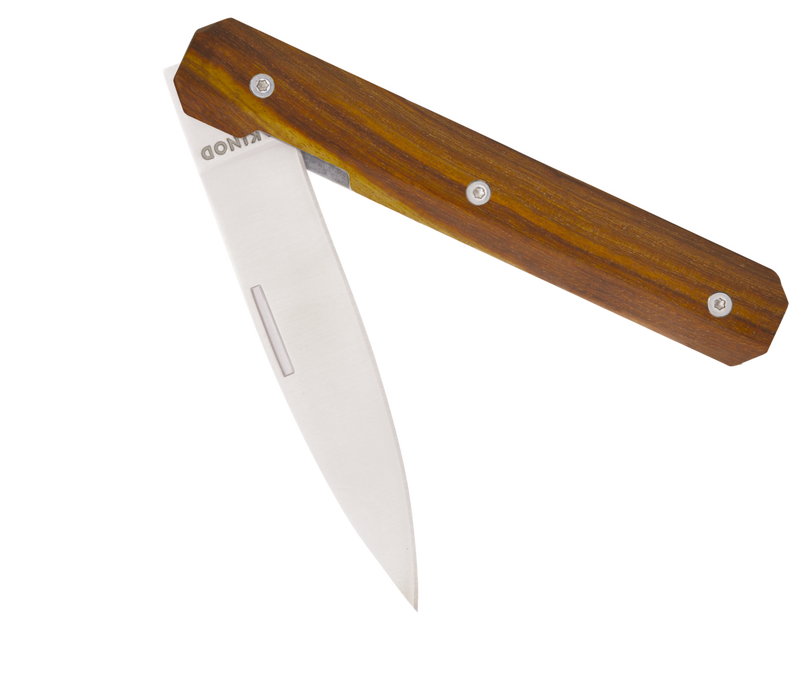 Klappbares Schälmesser 18H07, Korallenholz
