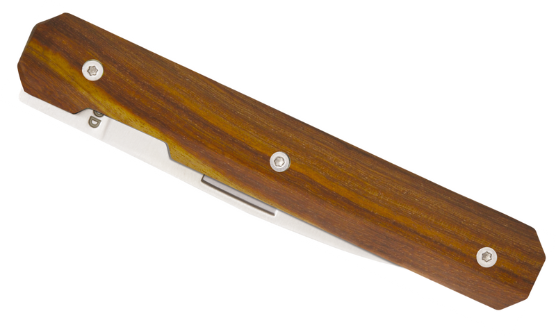 Klappbares Schälmesser 18H07, Korallenholz