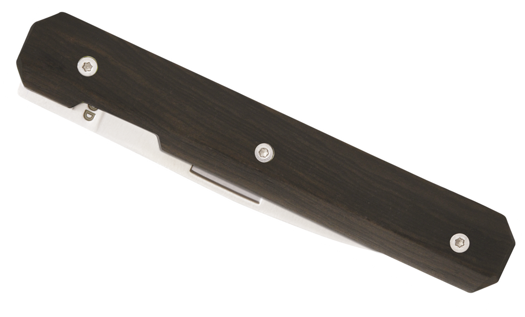 Klappbares Schälmesser 18H07, Ebenholz