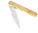 Klappbares Schälmesser 18H07, Olivenholz
