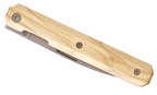 Klappbares Schälmesser 18H07, Titan, G10, Olivenholz