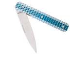 Klappbares Schälmesser 18H07, Mosaik Blau