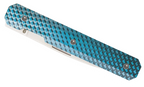 Klappbares Schälmesser 18H07, Mosaik Blau