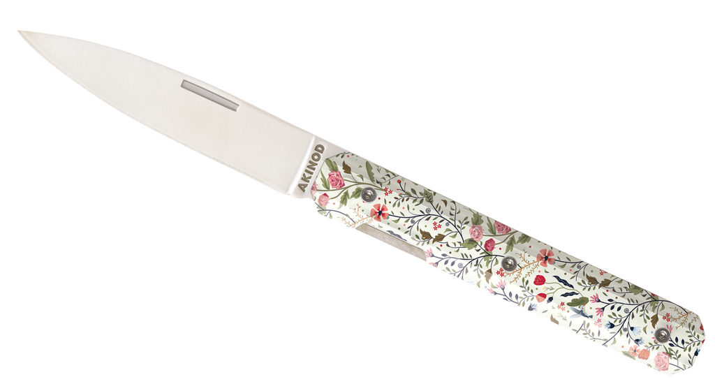 Klappbares Schälmesser 18H07, Blumenwiese