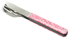 Feststehendes Besteck 12H34, Zartes Rosa
