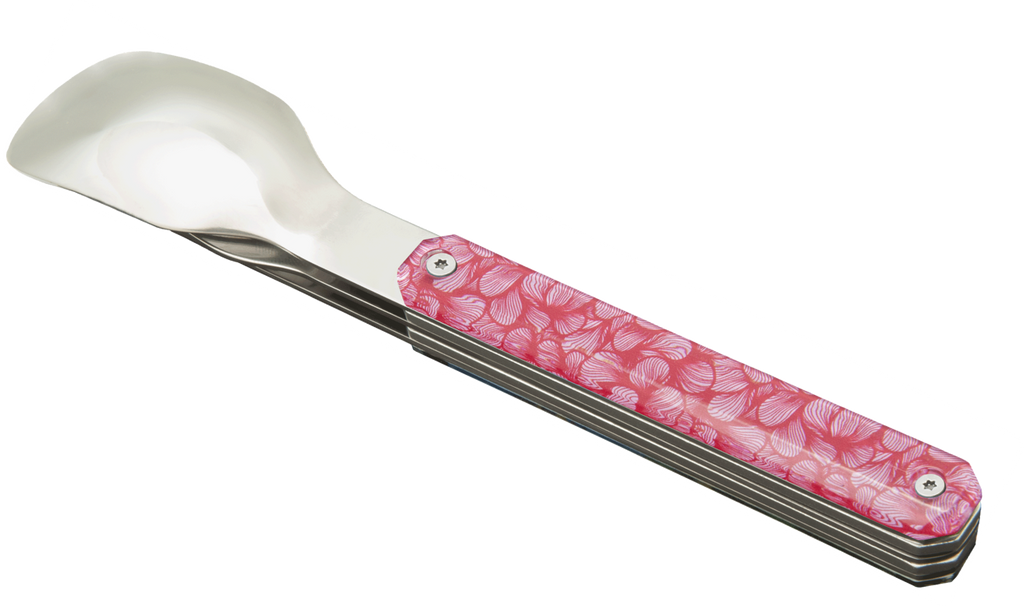 Feststehendes Besteck 12H34, Zartes Rosa