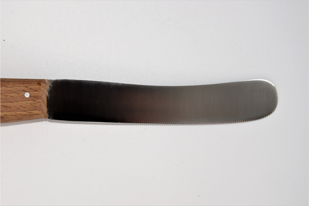 Buchonia Buckelsmesser Frühstücksmesser Wellenschliff