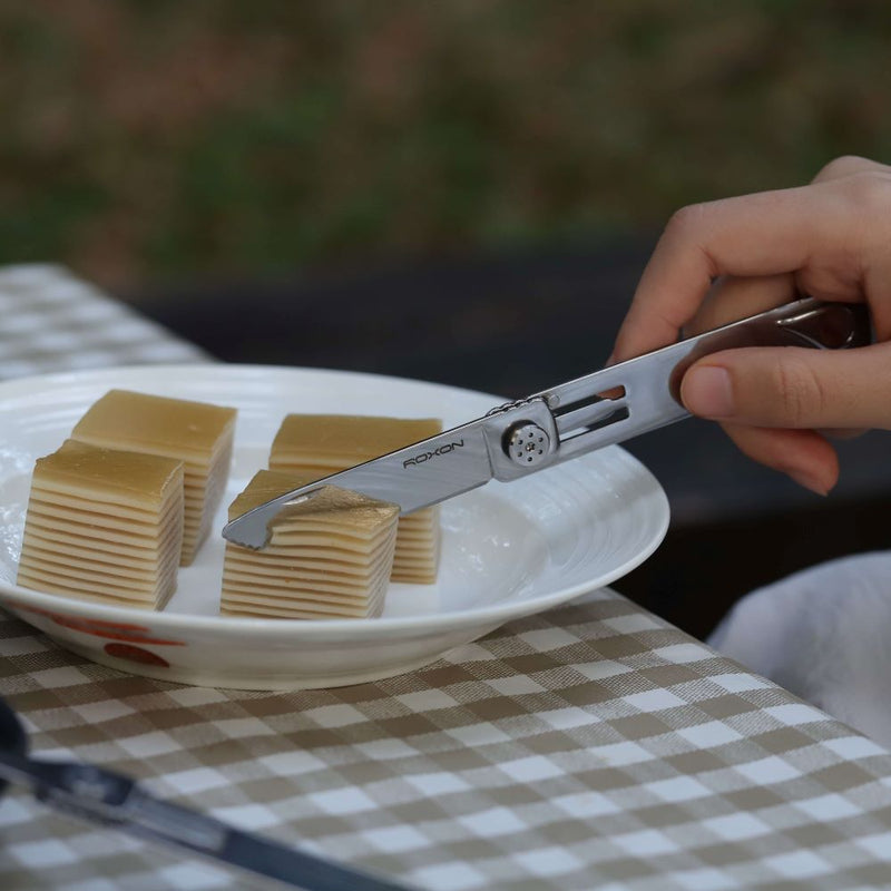 Roxon C1S - Faltbares Campingbesteck „Dining Out“