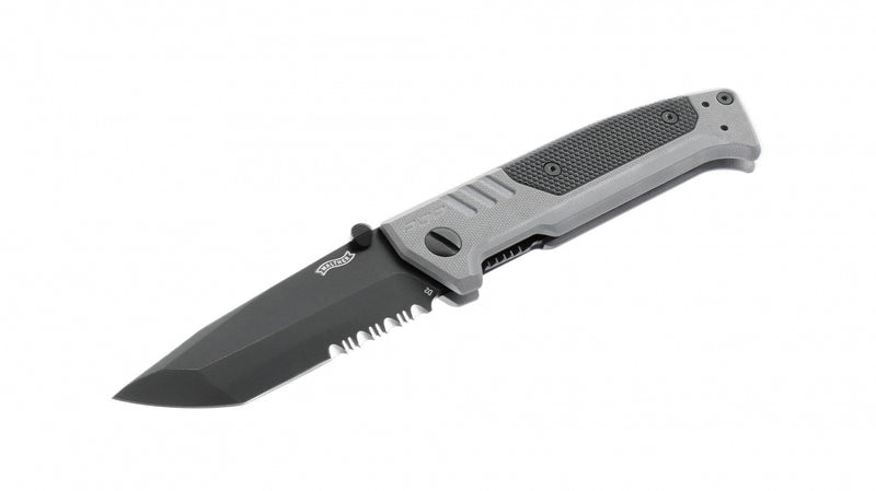 Walther PDP Tanto Folder Wellenschliff Tungsten Grey