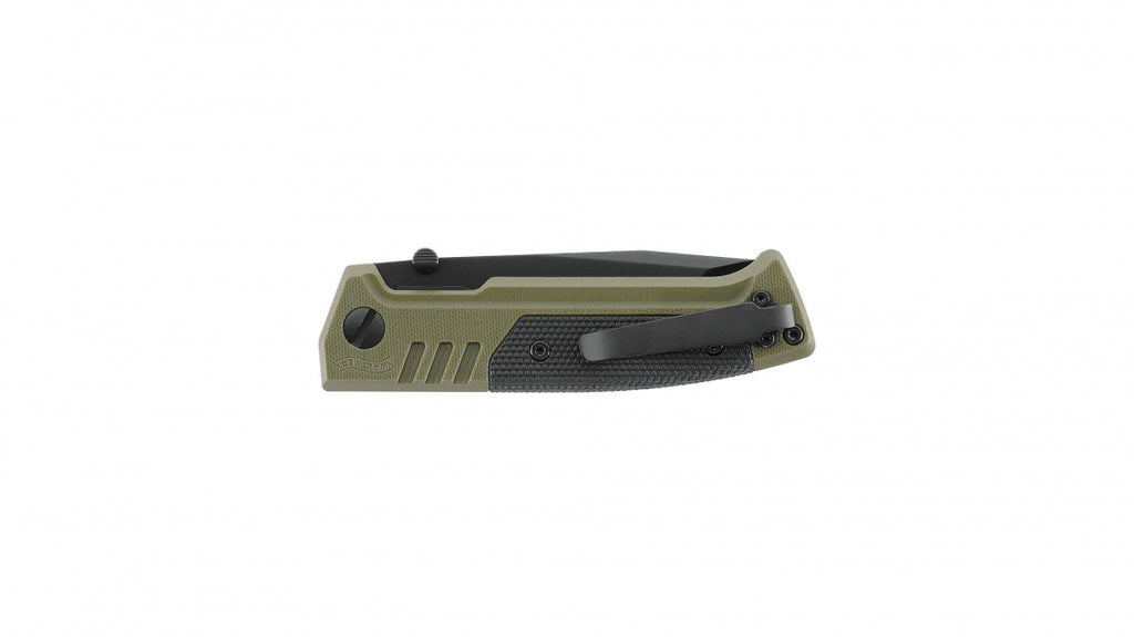 Walther PDP Tanto Folder glatt OD Green