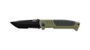 Walther PDP Tanto Folder Wellenschliff OD Green