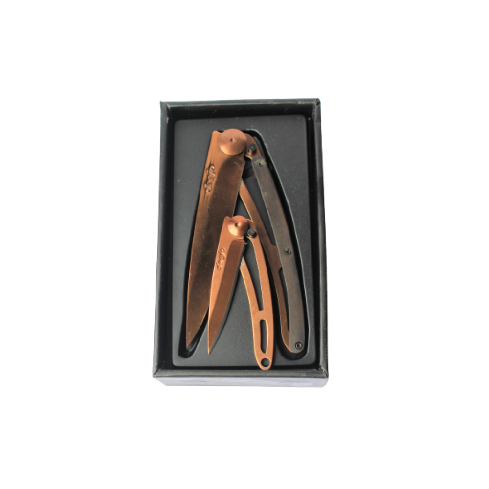 SET - Deejo Kupfer & Ebenholz 37G + Deejo Kupfer 11G