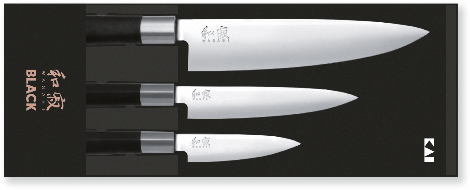 Wasabi Black Messer-Set