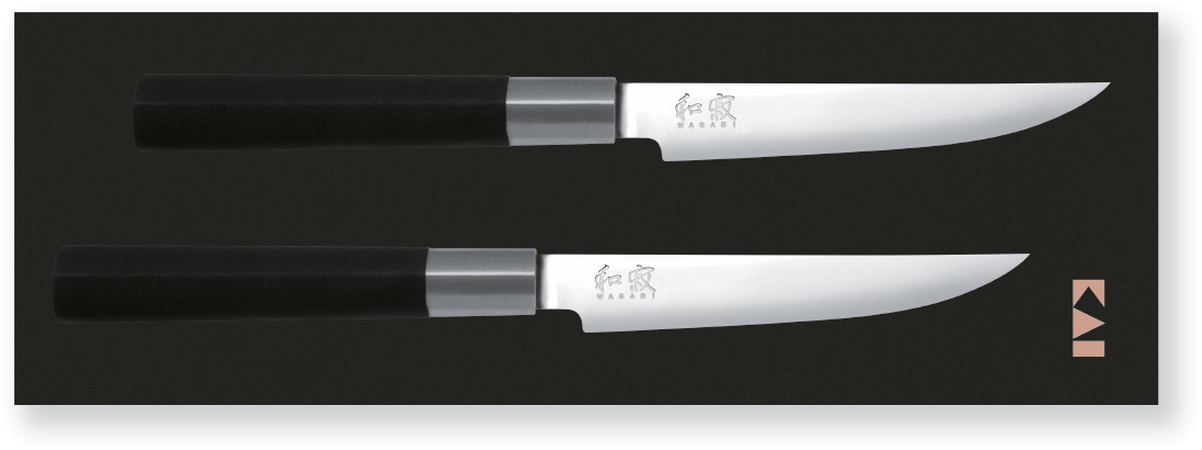 Wasabi Black Steakmesser-Set