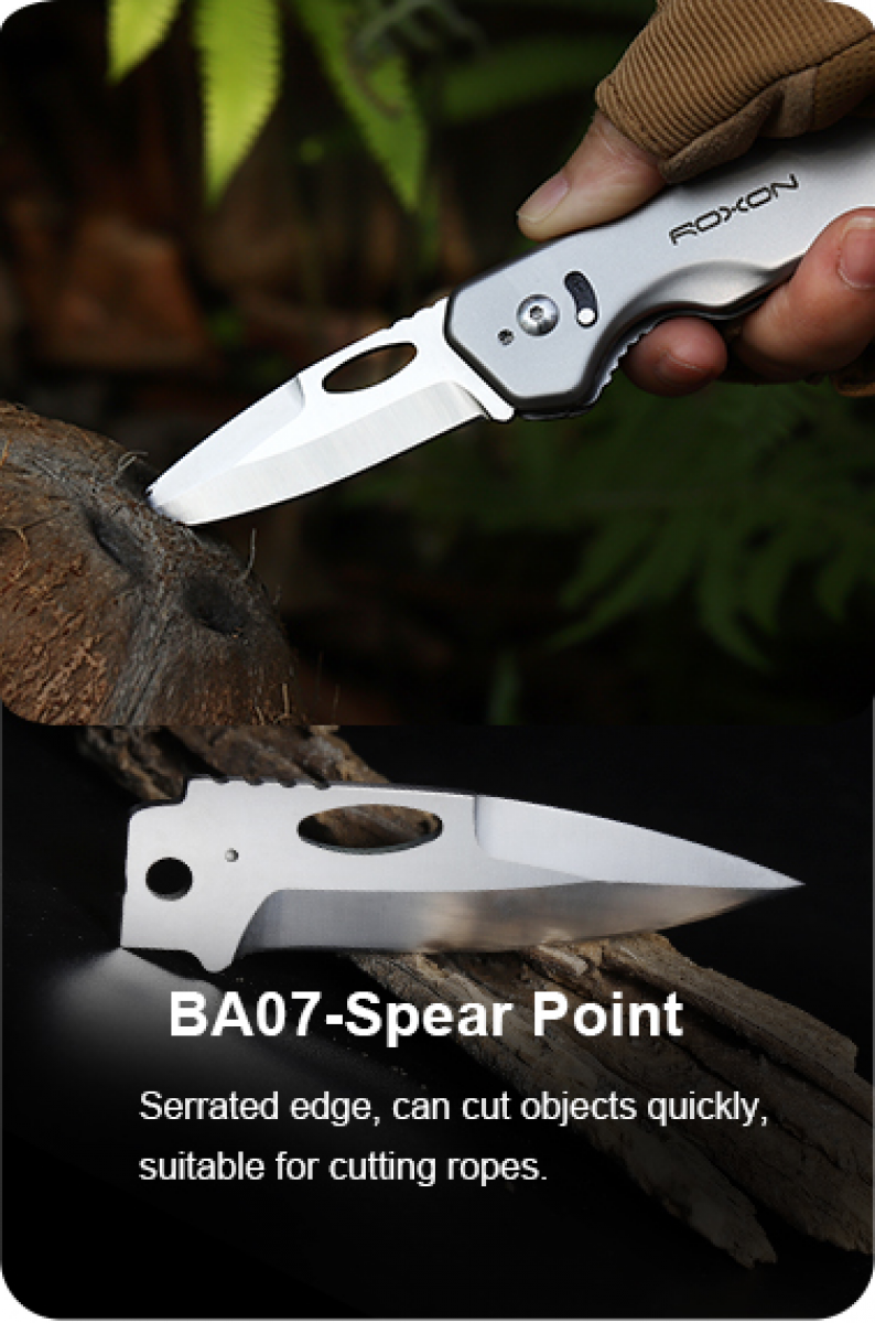 Roxon Wechselklinge Spear Point für Phantom Multitool & Phantasy Einhandmesser