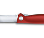 Swiss Classic faltbares Gemüsemesser/Steakmesser glatte Schneide in 2 verschiedenen Farben