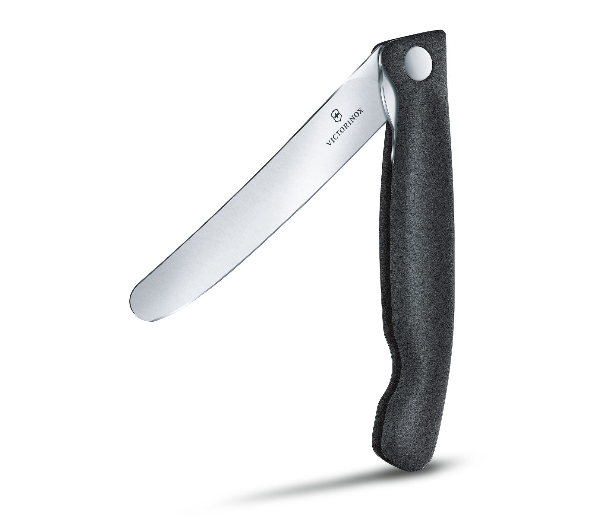 Swiss Classic faltbares Gemüsemesser/Steakmesser glatte Schneide in 2 verschiedenen Farben